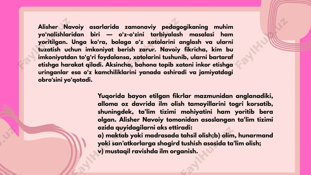 abdurahmon jomiy va alisher navoiyning ta'limiy-axloqiy qarashlari - Page 5