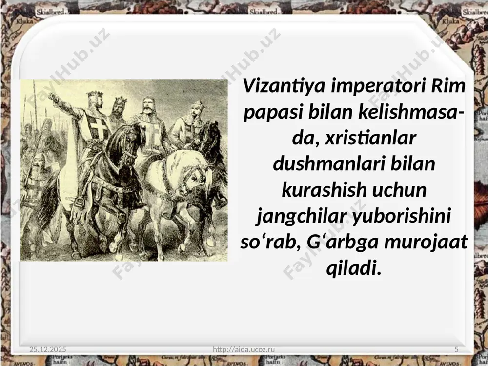 salib yurishlari. 7- sinf - Page 5