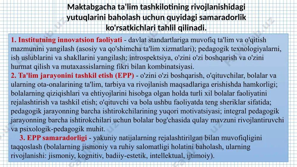 tab-internatlar; vi — tayanch-harakat apparatida nuqsoni bo‘lgan bolalar uchun maktab-internatlar; vii — psixik rivojlanishi sust bo‘lgan bolalar uchun maktab-internatlar; viii — aqli zaif bolalar uchun (yordamchi) maktablar, maktab-internatlar. 13. zarur hollarda i va ii turlar, shuningdek iii va iv turlar aralash holdagi ixtisoslashtirilgan ta’lim muassasalari tashkil etilishi mumkin. o‘zbekiston respublikasi vazirlar mahkamasining qarori imkoniyatlari cheklangan bolalar uchun ixtisoslashtirilgan davlat ta’lim muassasalari to‘g‘risidagi me’yoriy-huquqiy hujjatlarni tasdiqlash haqida toshkent sh., 2011-yil 13-sentabr, 256-son har o‘quv yili boshidan boshlab ijtimoiy ehtiyojmand oilalarning iqtidorli farzandlarini moddiy va ma’naviy jihatdan qo‘llab-quvvatlash ularni yoshlar masalalari bo‘yicha qoraqalpog‘iston respublikasi, viloyatlar va toshkent shahar hamda tuman (shahar) hududiy idoralararo kengashlari tomonidan: zamonaviy yagona maktab formasi bilan ta’minlash; asosiy turdagi o‘quv qurollari bilan ta’minlash; badiiy kitoblar bilan ta’minlash; bolalar gazeta va jurnallariga obuna qilish; respublika oromgohlarida dam olishini tashkil etish; respublika bo‘ylab sayohatga borish va kelish xarajatlarini qoplash yo‘li bilan amalga oshiriladi. o‘zbekiston respublikasi vazirlar mahkamasining qarori ijtimoiy ehtiyojmand …