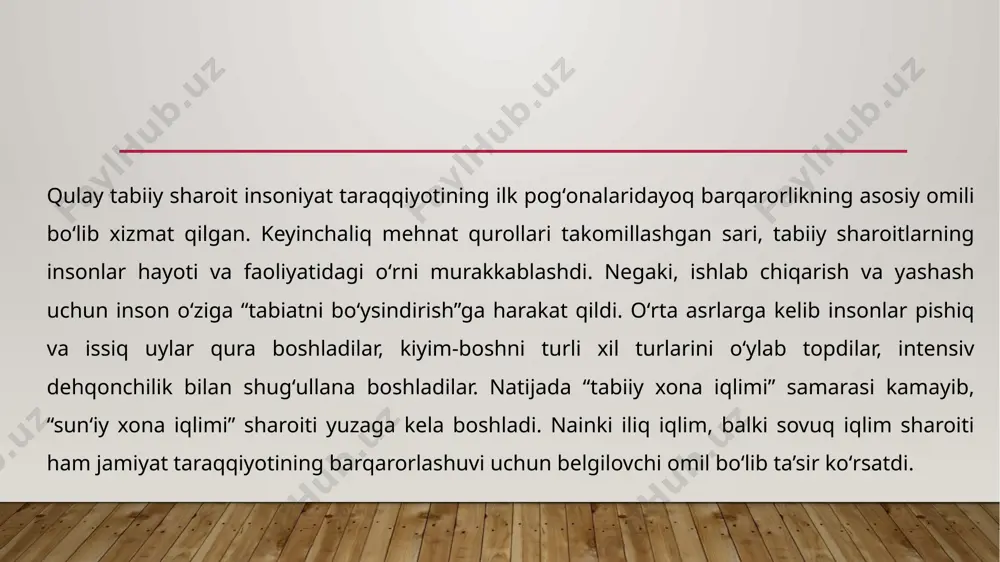, bu holat koʻpgina olimlarning yana bir karra biosferaga iqlimning ta’siri muammolariga, shu jumladan, fenologik tadqiqotlarga eʻtiborini qaratdi. texas universitetidan kamilla parmesan bir qator ekologik va evolyusiyaga oid adabiyotlar tahlilida (2006) 866 ta maqolalarni (1899-yildan 2006-yilgacha) koʻrib chiqib iqlimning hayvonot va oʻsimliklarga ta’siri 349 (40%) ni oxirgi 3 yil ichida chop etilganini ta’kidladi. bu maqolalarning aksariyati shimoliy amerika, shimoliy yevropa va rossiya mamlakatlarida chop etilgan. prognozlarga qaraganda, iqlim oʻzgarigi yaqin 50 yillarda chorakka yaqin oʻsimliklar va hayvonlarning yer yuzidan yoʻqolishiga olib keladi. koʻpgina mualliflarning taxminicha, oʻsimliklarning vegetatsiyasiningboshlanishi nafaqat kunduzgi haroratga, balki kechki haroratga, isish tezligi va tuproqning namligiga ham bogʻliq. yaponiya va janubiy koreyada olxoʻrilarni gullashini boshlanishi yanvar oyi va mart-aprel oylarining haroratiga bogʻliq. masalan, mart oyida harorat 10cga koʻtarilganda gullash 3-4 kun oldin boshlanadi. angliyada erta bahorda haroratning 10cga yuqori boʻlishi eman (dub) daraxtida barglarning paydo boʻlishi 6 kun oldin boshlanadi. kuz faslida haroratning 10c ga yuqori boʻlishi chinor …
