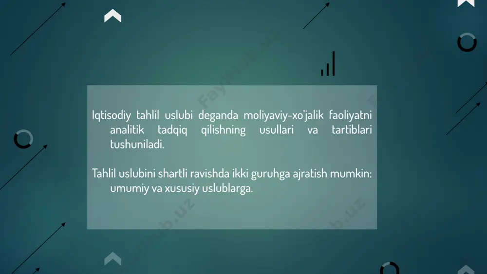 mavzu: iqtisodiy tahlilning metodi va usullari - Page 5