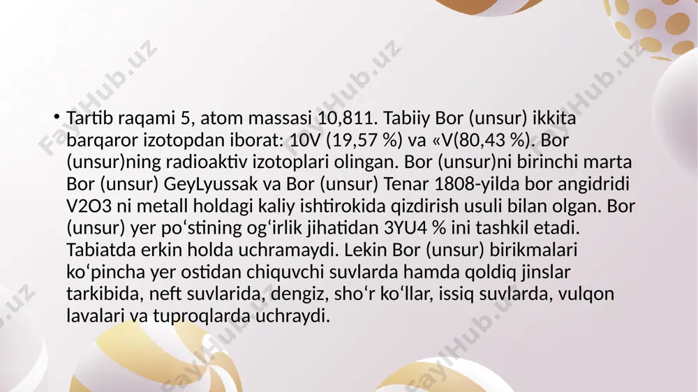 borning siklik birikmalari - Page 3