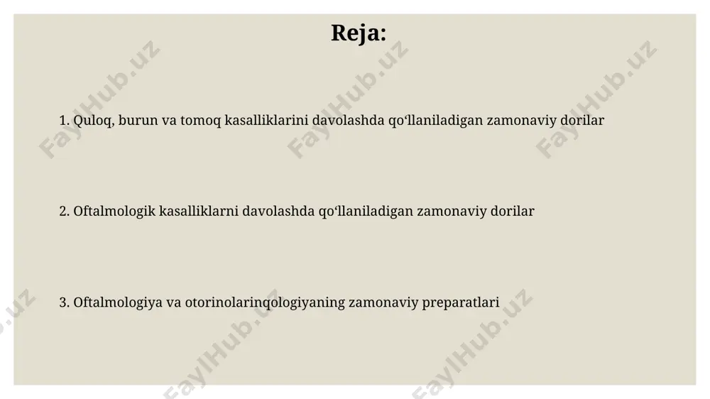 ansub antibiotiklar, xususan, seftriakson yoki seftazidim, ogʻir kechuvchi yiringli infeksiyalarda, intravenoz yoki mushak ichiga yuborish yoʻli bilan 10-14 kun davomida qoʻllaniladi. aminoglikozidlar guruhiga kiruvchi antibiotiklar, masalan, gentamitsin, koʻpincha boshqa antibiotiklar bilan birgalikda ogʻir yiringli infeksiyalarda, 0,3% li eritma koʻrinishida mahalliy qoʻllanilishi mumkin, ammo ehtiyotkorlik bilan va shifokor nazorati ostida. burun bitishini davolashda qo‘llaniladigan zamonaviy preparatlar nazal spreylar tarkibida ksilenin va fenilefrin kabi simpatomimetiklar mavjud boʻlib, ular qon tomirlarini toraytiradi, shishni kamaytiradi va burun nafas olishini yaxshilaydi, lekin 5 kundan ortiq ishlatilmasligi kerak. burun bitishini davolashda antigistamin preparatlari, masalan, setizindan foydalanish mumkin; ular allergik reaksiyalarni kamaytiradi va burun shilliq qavatining yallig'lanishini pasaytiradi, ammo uyquchanlik yon ta'siri kuzatilishi mumkin. surunkali rinit davolashda qo‘llaniladigan zamonaviy preparatlar nazal irigatsiya uchun izotonik tuz eritmasi yoki dengiz suvi bilan yuvish, burun bo‘shlig‘ini tozalashga yordam beradi va shilliq pardalarni namlaydi, shu bilan birga yallig‘lanishga qarshi ta’sir ko‘rsatadi. surunkali rinitda yallig‘lanishni kamaytirish uchun 2-4 % li mometasone furoate …