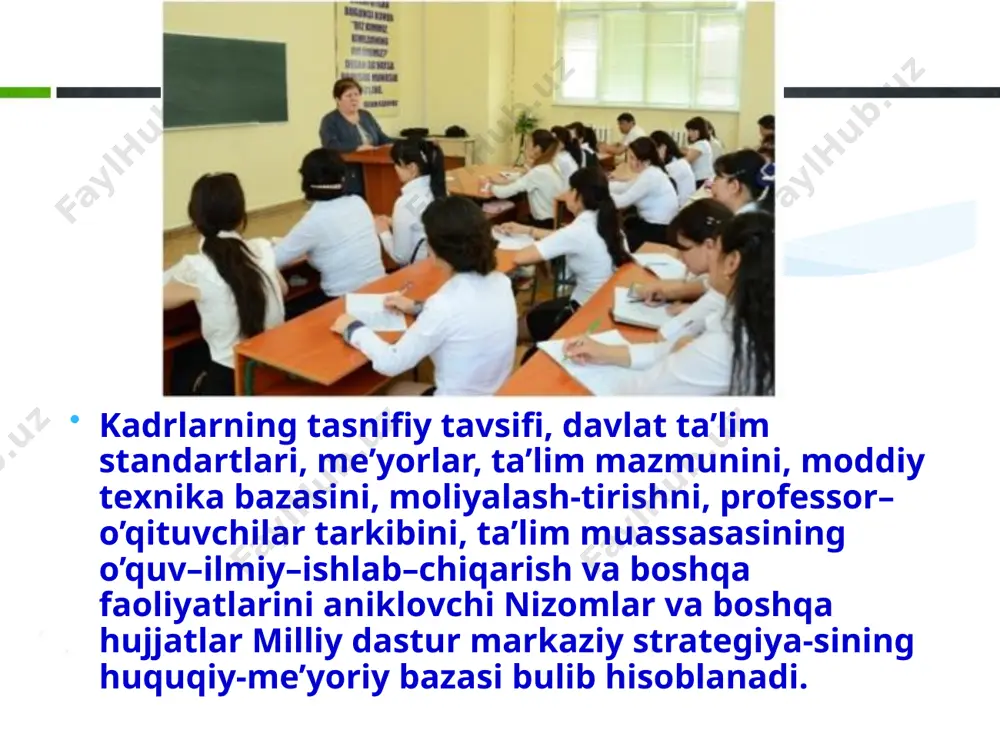 mutaxassislik fanining o'qitish metodikasi - Page 5