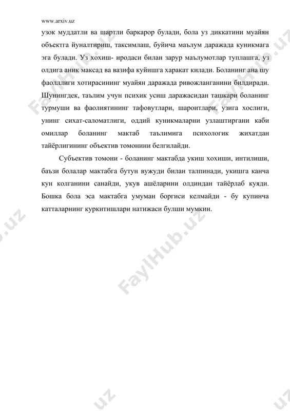 богчага ва богча ёши даврининг психологик хусусиятлари - Page 5