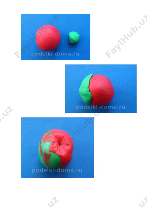 amaliy mashg`ulot: plastilindan mevalar shaklini yasash - Page 3