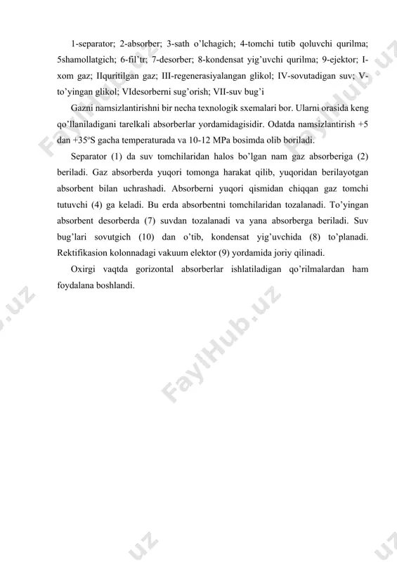 tabiiy gazlarni namsizlantirish - Page 4