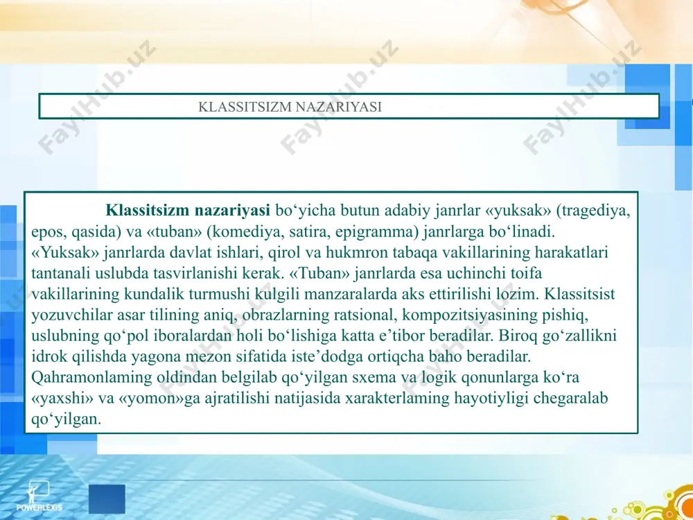 р узбеkистонда. - т.: фан, 1978. 5. шеkспир. танланган асарлар. беш жилдлиk. 1-жилд. - т., 2008. 6. шеkспир. сайланма. 3-жидц. - т., 2008. 7. шеkспир сонетлари. // jahon adabiyoti, 2013. № 8. 8. шеkспир. “хaмлет”.// jahon adabiyoti, 2013. № 10 e’tiboringiz uchun rahmat! image4.png image5.jpeg image3.jpeg image1.jpeg image2.png /docprops/thumbnail.jpeg