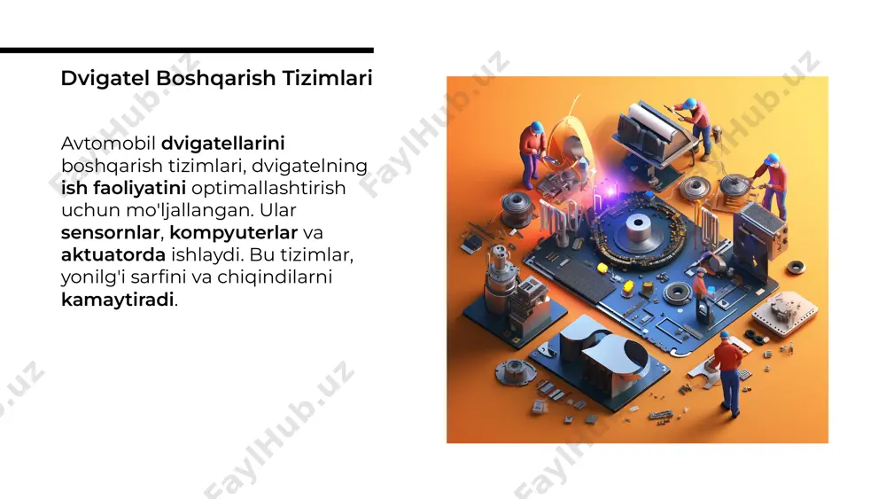 avtomobil dvigatellarini boshqarish tizimlari - Page 3