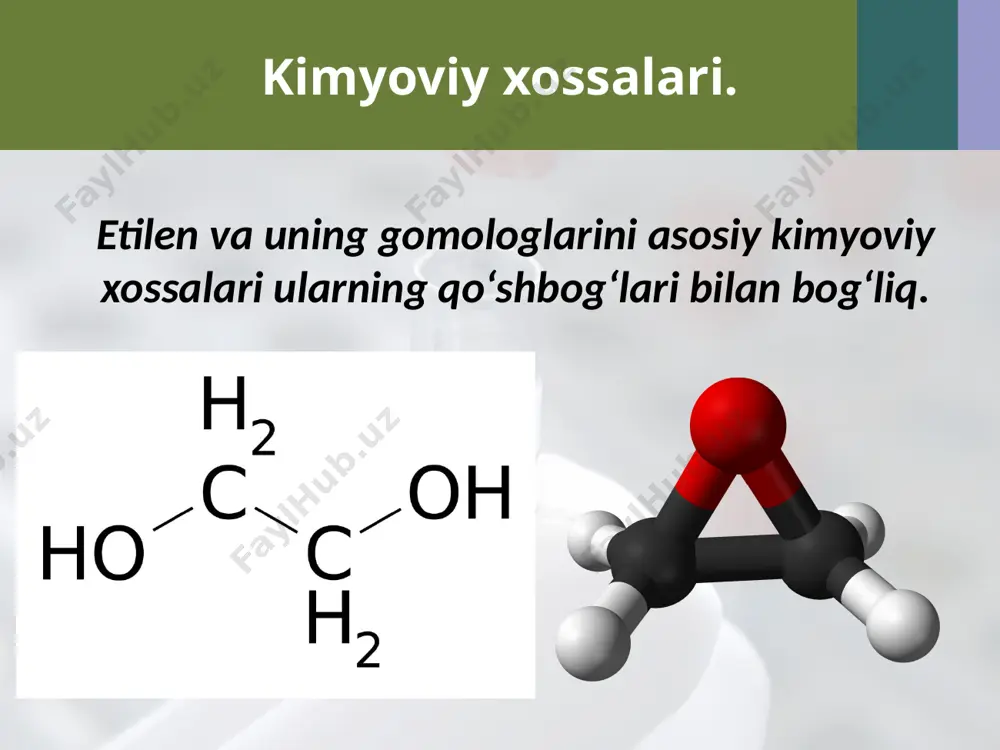 alkenlarning fizik va kimyoviy xossalari. 10 - sinf - Page 4