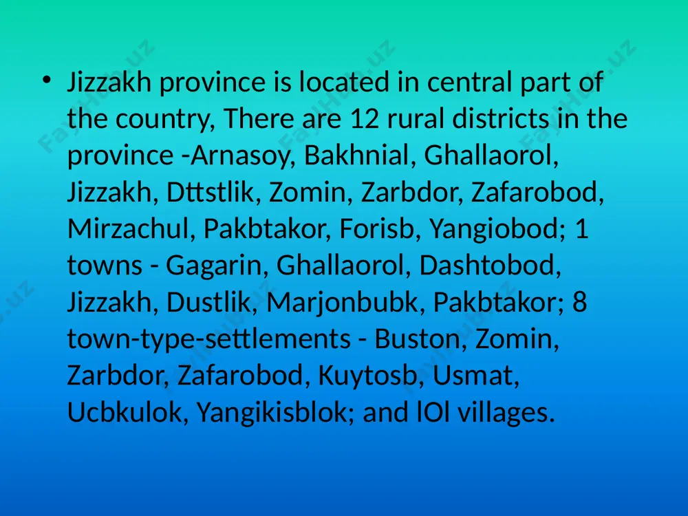 jizzakh province - Page 3