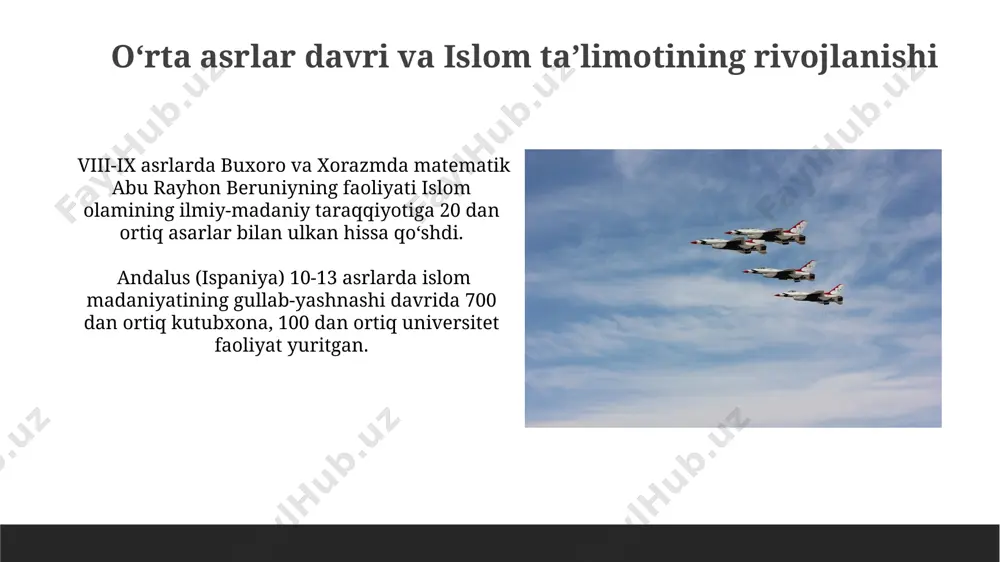 islom tafakkuri va madaniyatining shakllanish bosqichlari - Page 4