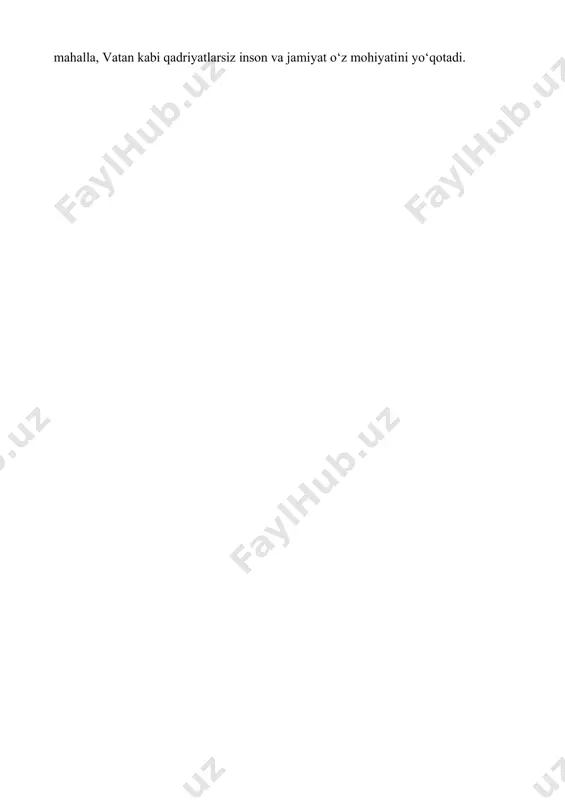 asalani diniy tushunish — uni ilohiy kuch, xudo bilan bog‘lab izohlashdir. dunyoviy qarashlarga ko‘ra, odamlar o‘zlarining moddiy va ma’naviy ehtiyojlarini qondirish uchun birgalikda yashashga, jamoa bo‘lib birlashishga ko‘nikkan. kishilar hayotiy tajriba, aql va tafakkur tufayli jamiyat bo‘lib yashashning qulay, afzal va zarurligini tushungan. bu jarayonda o‘zaro munosabatlarga kirishgan kishilar ana shu munosabatlarni takomillashtirish, yanada rivojlantirish orqali ma’naviy kamolotga erishgan. bu kishilarni bir-biri bilan yaqinlashtirgan, moddiy va ma’naviy ehtiyojlarini qondirish imkonini bergan. ijtimoiy munosabatlarning amal qilish jarayonida odamlarni uyushtirishning tarixiy shakllari — oila, davlat, jamoa (qishloq, shahar) vujudga kelgan. odamlar o‘rtasida amal qiladigan axloqiy, diniy, ilmiy, falsafiy, xuquqiy, iqtisodiy, mafkuraviy kabi munosabatlarning barchasi bir so‘z bilan ijtimoiy munosabatlar deyiladi. ijtimoiy uyushmalar kishilarning moddiy va ma’naviy ehtiyojlarini qoldirishga yordam beradi. ular mohiyatan inson va jamiyat mavjudligining zarur sharti hisoblanadi. masalan, oila, davlat, ta’lim-tarbiya, mahalla, vatan kabi qadriyatlarsiz inson va jamiyat o‘z mohiyatini yo‘qotadi. jamiyatning moddiy hayotiga quyidagilar kiradi: · kishilarning yashashi, shaxs …