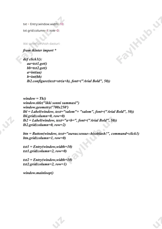 python da oynalar yaratish - Page 2