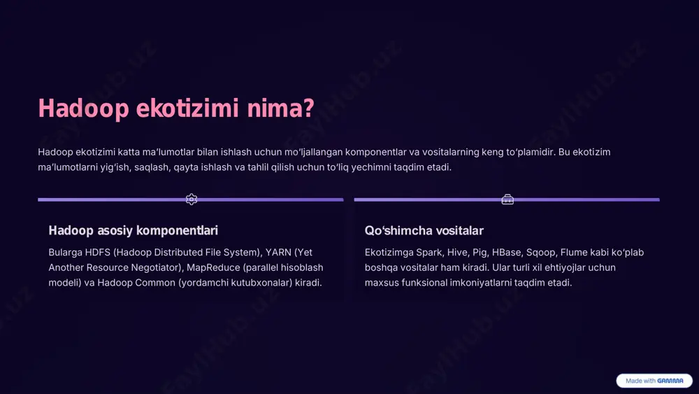 big data faniga kirish. hadoop ekotizimini o‘rganish - Page 4