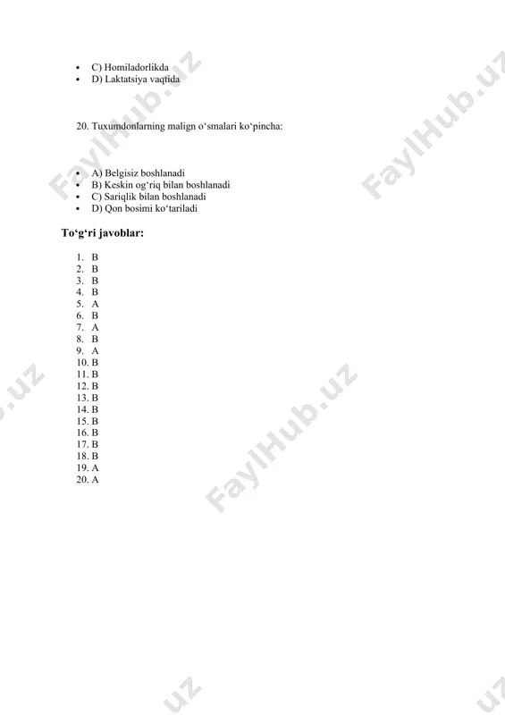 bachadon bo‘yni saratonining turlari - Page 4