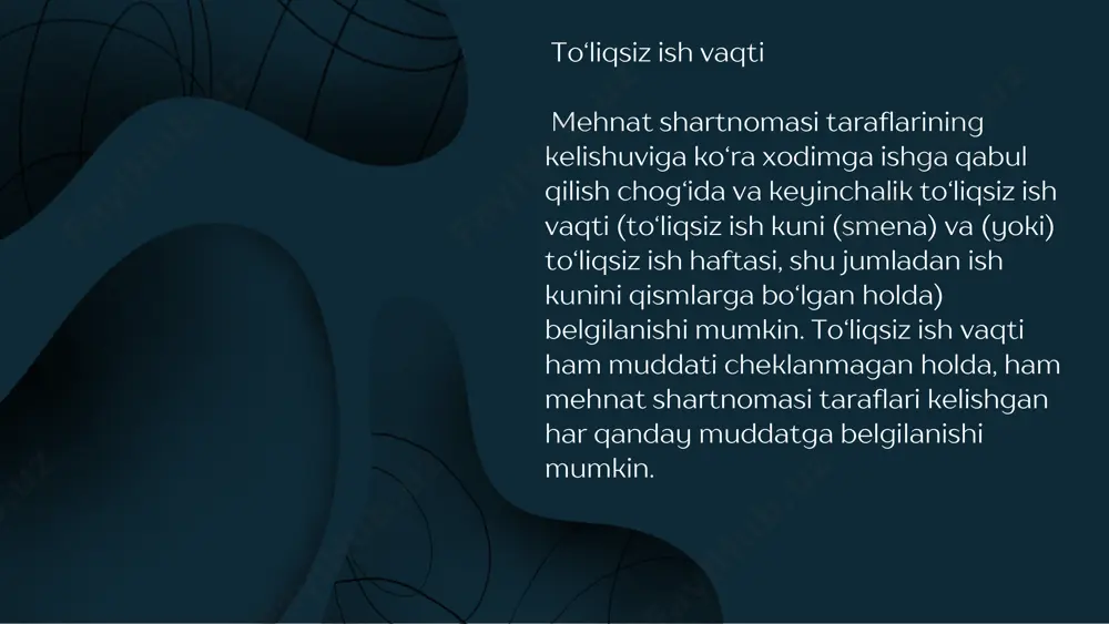 ish vaqtining tushunchasi - Page 5