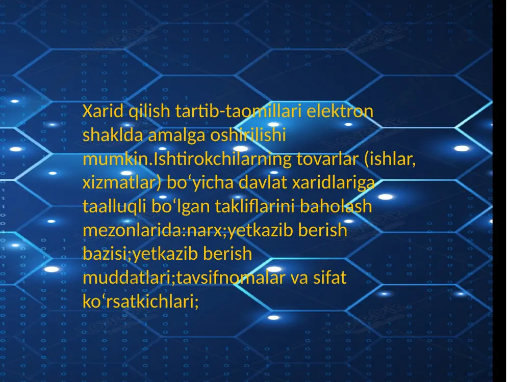 davlat xaridlari sohasini davlat tomonidan tartibga solish - Page 5