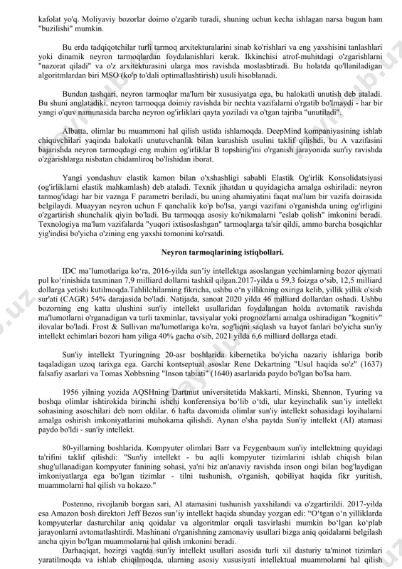 salan, maksimal, maksimal bo'lib qoladi), lekin chiqish ko'proq bo'ladi. uni keyingi qatlam bilan qayta ishlash uchun qulay. uchinchi yondashuv har doim ham ishlamaydi. yuqorida aytib o'tilganidek, haddan tashqari o'qitilgan neyron tarmoq ko'p nuqtalarni anomaliya sifatida qabul qiladi, siz ularni alohida qayta ishlashni xohlaysiz. maqsad o'quv namunasini yaratishdir, shunda ballar asl namuna bilan bir xil bo'lib ko'rinadi, lekin sun'iy ravishda yaratilgan. biroq, bu erda darhol ko'plab bog'liq muammolar paydo bo'ladi: namunani ko'paytirish uchun parametrlarni tanlash, mashg'ulot vaqtini keskin oshirish va boshqalar. alohida muammo - bu o'quv namunasida haqiqiy anomaliyalarni izlash. ba'zan bu hatto alohida vazifa sifatida ham ko'rib chiqiladi. yuqoridagi rasmda to'plamdan chetni chiqarib tashlash effekti ko'rsatilgan. neyron tarmoqlarda vaziyat shunga o'xshash bo'ladi. to'g'ri, bunday qadriyatlarni topish va chiqarib tashlash juda muhim bo'lmagan vazifadir. buning uchun maxsus texnikalar qo'llaniladi - ular haqida ko'proq ma'lumotni havolalarda o'qishingiz mumkin (bu erda va bu erda). bitta tarmoq - bitta vazifa yoki "falokatli unutish muammosi" …