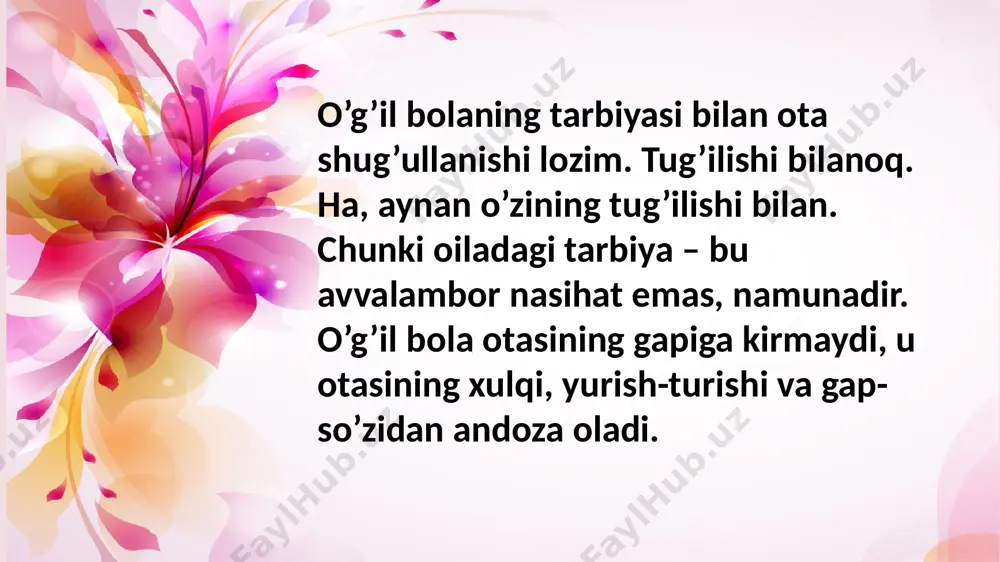 oʻgʻil bola tarbiyasi - Page 5