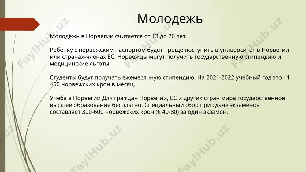 ами в этой области. выплаты и пособия средняя заработная плата – пособие по безработице – пособие на ребенка – размер оплачиваемого отпуска в целях повышения квалификации – средний размер пенсии – – 4500€ 1502€ 160€ (120 €) 1 год 704€ благодарю за внимание! image1.jpeg /docprops/thumbnail.jpeg