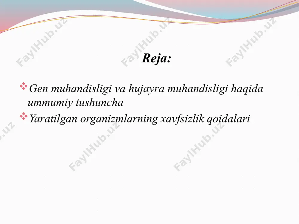 iklarni va xayvonlarni hujayralari, to’qimalari va organlariga ham tegishlidir. ajratib olingan hujayra va to’qimalarni biotexnologiyadagi ro’li ajratib olingan hujayralar va to’qimalarni biotexnologiyadagi rolini uch yo’nalishda ko’rish mumkin: birinchi yo’nalish ajratib olingan o’simlik hujayrasini tibbyot, veterinariya, kosmetika va boshqa sohalar uchun zarur bo’lgan ikkilamchi metabolitlar : alkoloidlar, steroidlar, glyukozidlar, gormonlar, efir moylari va boshqa biologik faol moddalar sintez qilish imkoniyati bilan bog’liq. ma’lumki, ikkilamchi metabolitlar qattiq (agarli) yoki suyuq ozuqa muhitida o’stirilgan kallus to’qimalardan olinadi. hujayra texnologiyasi asosida diosgenin – dioskore hujayrasidan; aymolin – ilon rasvolfi hujayrasidan; umumiy kuch beruvchi moddalar – jenshen hujayrasidan; va x.k. ajratib olinadi va tibbiyot hamda parfyumeriyada ishlatiladi. shuni e’tiborga olish kerakki, o’stiriladigan hujayralarni hosildorligi, butun o’simlikni hosildorligidan ancha baland. bunday usul bilan ikkilamchi metabolitlar ajratib olishni yana bir ustunlik tomoni shundaki, muayyan sharoitda o’simlikni o’zini o’stirish imkoniyati bo’lmagan sharoitda (sovuq yoki issiq iqlimli mintaqalarda), ularni hujayralarini butun yil maboyinida o’strish mumkin. ikkinchi yo’nalish – ajaratib …