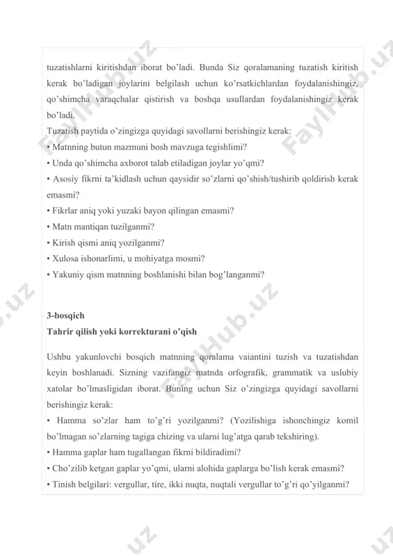 odan kelib chiqqan holda tezis maqsadi shakllantiriladi. maqsad - tadqiqotning yakuniy natijasidir. bu tezisning eng muhim qismidir. unda “ishlab chiqish”, “aniqlash”, “asoslash”, “hisoblab chiqish” kabi so‘zlar qo‘llanadi; muallifning tadqiq qilayotgan mavzuni ochishga, uning yangi qirralarini ko‘rsatishga qo‘shgan hissasi muhim ahamiyat kasb etadi. olingan natijalar aniq, miqdoriy ko‘rsatkichlarda va tadqiqot maqsadlariga bog‘liq bo‘lishi zarur. natijalarni ajratib ko‘rsatilgan holda berish maqsadga muvofiq: tartib raqamlarda (1, 2, 3 ..., i, ii, iii ...), harflar bilan (a, b, c ...), kirish so‘zlar bilan (“birinchidan, .”, “ikkinchidan, .) va hokazo. tezisni yakunlar ekansiz, albatta xulosa qilishingiz kerak. xulosa - bu yuqorida bildirilgan fikrlarni yana bir bor qaytarish emas, balki tadqiqot natijalarining tahlilidir. xulosa yangi holatlarni olib chiqishi va “xulosa qilar ekanmiz, fikrimizcha.” degan so‘zlardan boshlansa maqsadga muvofiqdir. xulosa “tadqiqot o‘z oldiga qo‘ygan maqsadga erishdimi?” degan savolga javob beradi. albatta tezisda boshqa mualliflarning ishlaridan foydalanishingiz, ularning fikrlarini keltirganingizda muallif ishi, asari, maqolasiga havola berishingiz lozim. bu …