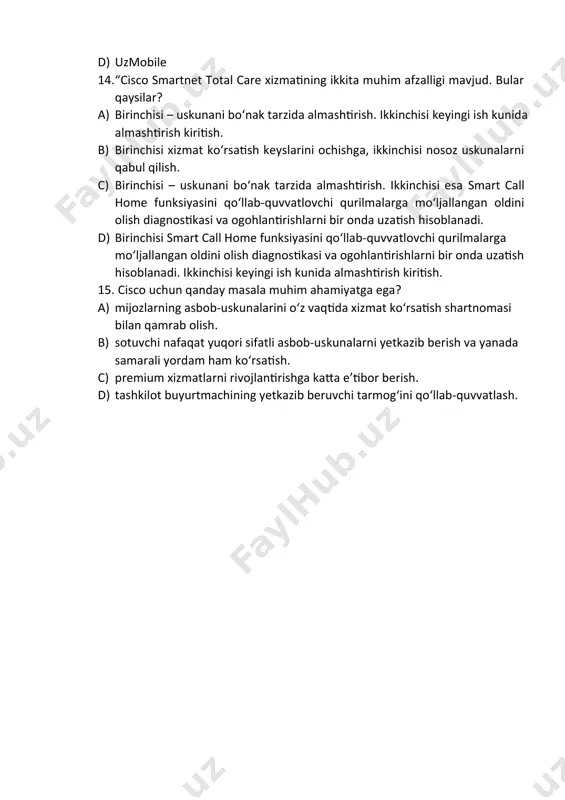 "cisco kampaniyasi" testlari - Page 3