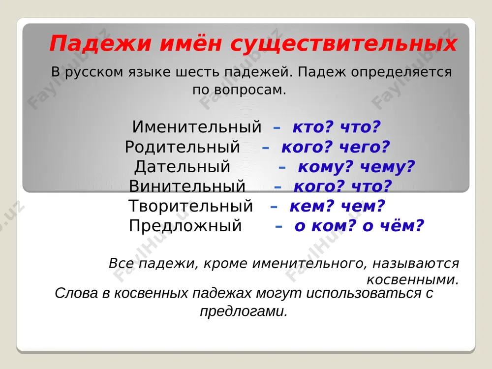 азвания материалов: белила, духи, сливки, опилки. 3. названия промежутков времени, игр: каникулы, сутки, жмурки. 4. названия действий и состояния природы: хлопоты, выборы, сумерки. 5. некоторые географические названия: карпаты, фили. синтаксическая роль имя существительное может являться любым членом предложения, но наиболее часто подлежащим или дополнением. slide 1 slide 2 slide 3 slide 4 slide 5 slide 6 slide 7 slide 8 род сложных существительных род несклоняемых имен существительных slide 11 slide 12 slide 13 slide 14 slide 15