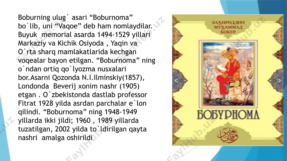 zahiriddin muhammad bobur hayoti - Page 3