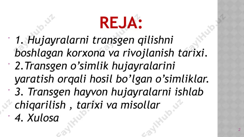unda transgen birinchi marta zhongguancun yuqori texnologiyali korxona sifatida sertifikatlandi. 2009 yil transgen birinchi ixtiro patentiga murojaat qildi, undan ko'plab ixtiro patentlari tasdiqlangan. transgen ikkinchi marta zhongguancun yuqori texnologiyali korxona sifatida sertifikatlandi. 2010 yil transgen koreya bozorini rivojlantirishni boshladi va aqsh va kanadada biznesni kengaytirishni davom ettirdi. 6 2011 yil jamiyatga hissa qo'shish uchun biz "taiyangcun boshlang'ich maktabini xayriya qilish" jamoat farovonligini o'tkazdik. 7 8 2013 yil transgen 2013 yil aprel oyida eksperimental texnik xizmatni ishga tushirdi va mijozlarga mahsulot-xizmat ko'rsatishning integratsiyalashgan dasturlarini taqdim etdi. transgen trans-brend uchun vi dizaynini yangilashni yakunladi. 2012 yil transgen 2012 yil 12 martda shanxay ofisini ochdi , bu kompaniyaning jadal rivojlanish bosqichiga qadam qo'yganini ko'rsatdi. transgen uchinchi marta 2012 yil iyun oyida qulayroq va xalqaro ilg'or eksperimental qurilmaga ega bo'lgan yangi ofis binosiga ko'chib o'tdi. transgen 2012 yil dekabr oyida alibaba global veb-do'konini ochdi. va kompaniya global miqyosda kengayishni boshladi. transgen uchinchi marta zhongguancun …
