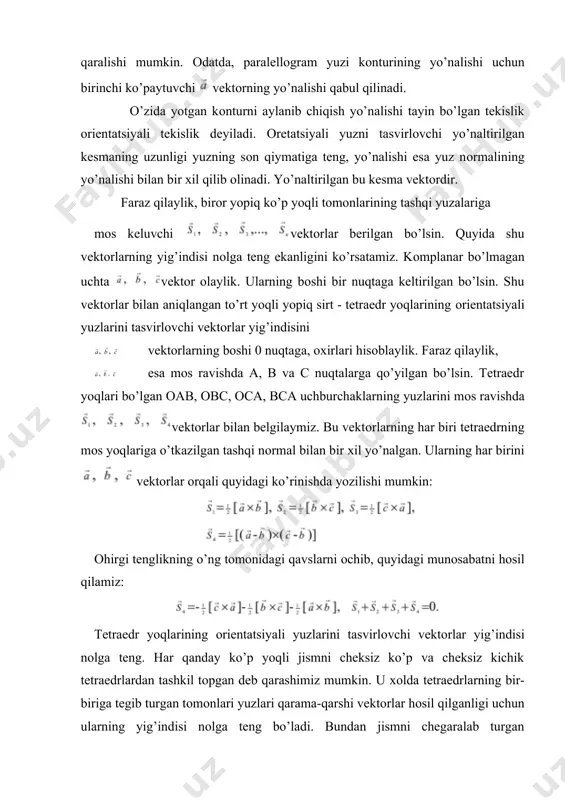 vektоrlarning skalyar va vektor ko’paytmasi - Page 4