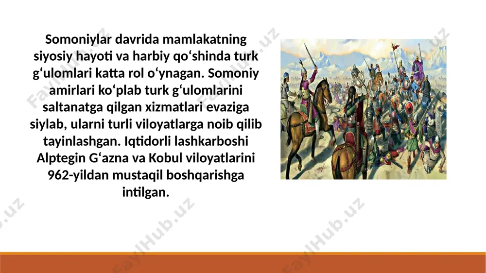 an xorazmgacha bo’lgan hududlarni o’z ichiga oldi foydalanilgan adabiyotlar: 1.b.eshov o'zbekiston davlatchiligi va boshqaruv tarixi 2.sagdullayev a.mavlonov.o'zbekistonda davlat boshqaruv tarixi. 3.sagdullayev a.o'zbekiston tarixi 4.выкипедия на русском язике e’tiboringiz uchun rahmat image2.png image3.png image4.png image5.png image6.png image7.png image8.png image9.png image10.png /docprops/thumbnail.jpeg