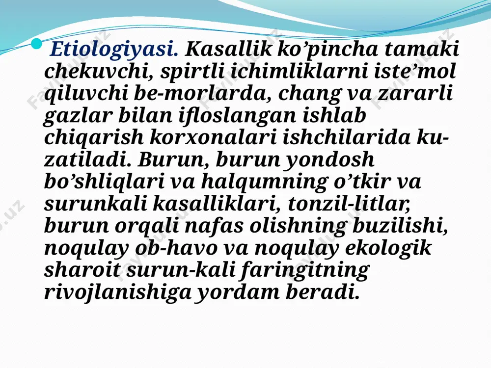 surunkali faringit (pharyngitis chronica) - Page 4
