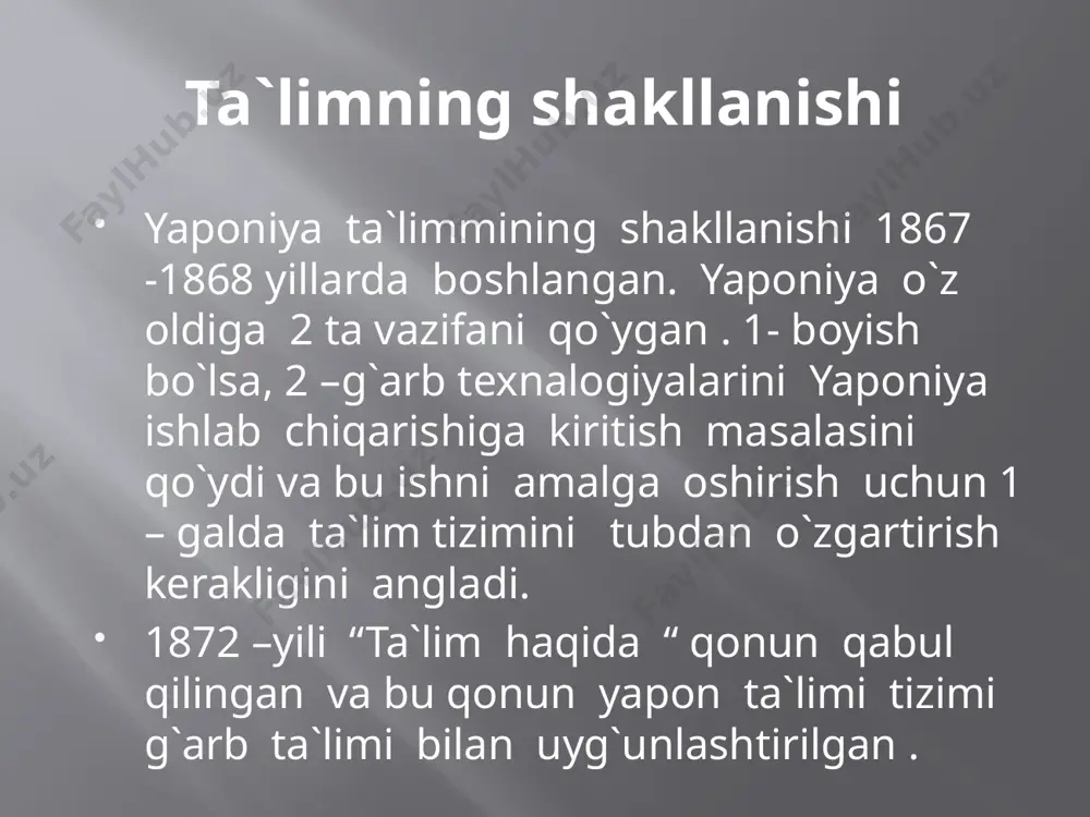 yaponiya ta'lim tizimi - Page 5