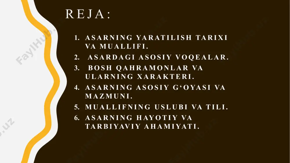 u yerda oʻtkazgan davriga asoslanib, "such, such were the joys „ inshosini yozdi. ushbu insho uning vafotidan keyin nashr etilgan. sent-kipriyada blair birinchi marta yozuvchilik faoliyatini boshlagan va horizon muharriri sifatida orwellning bir nechta insholarini nashr etgan cyril connolly bilan uchrashgan. orwell oʻzining allegorik romani "molxona" (1945) va distopik "1984" (1949) romani bilan mashhur, shuningdek, uning asarlari adabiy tanqid, sheʼriyat, badiiy adabiyot va polemik jurnalistikani ham qamrab olgan. molxona — 1945-yil 17-avgustida george orwell tomonidan yozilgan asar. asarda bir guruh fermada yashovchi hayvonlarining oʻz xoʻjayinlariga qarshi qoʻzgʻolon koʻtarishi va natijada erkin, teng hamda baxtli jamiyat qurishga umid qilish jarayonlari hikoya qilib beriladi. asar voqealari „qoʻrgʻoncha“ nomli fermada boʻlib oʻtgan. oxir-oqibatda hayvonlar inqilob orqali yangi, mustaqil jamiyat qurishni niyat qilishgan. ammo napaleon laqabli choʻchqa diktaturasi ostida avvalgidan ham ayanchli hayot kechira boshlaydilar. asardagi asosiy voqealar ko’chmurodova nozima. “molxona” (george orwellning asl nomi “animal farm” bo‘lgan asari) – totalitar tuzumni tanqid qiluvchi …