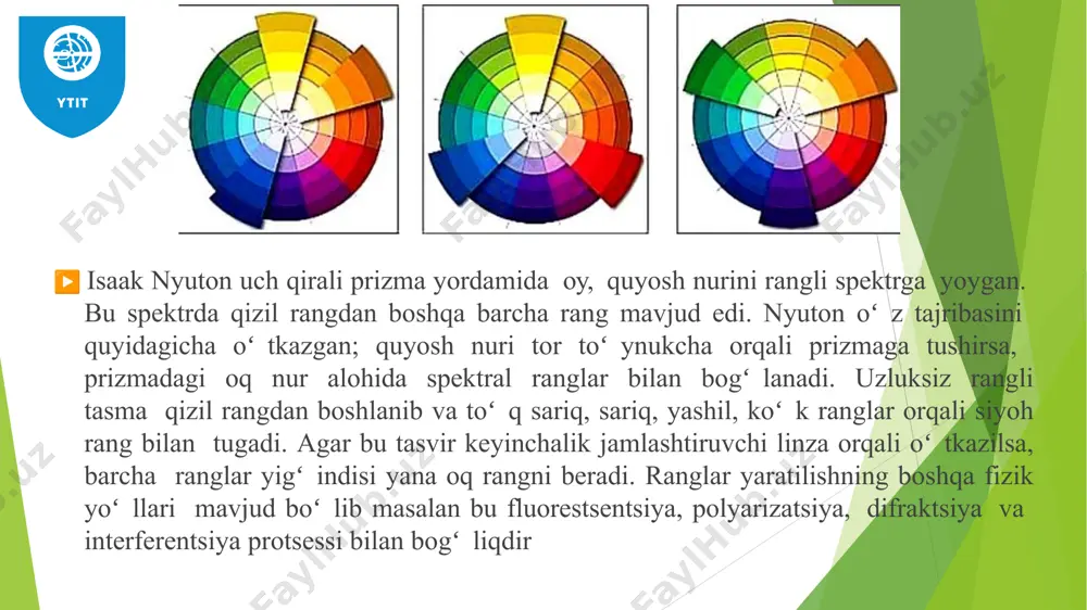 rangshunoslik va unga oid tushunchalar - Page 5