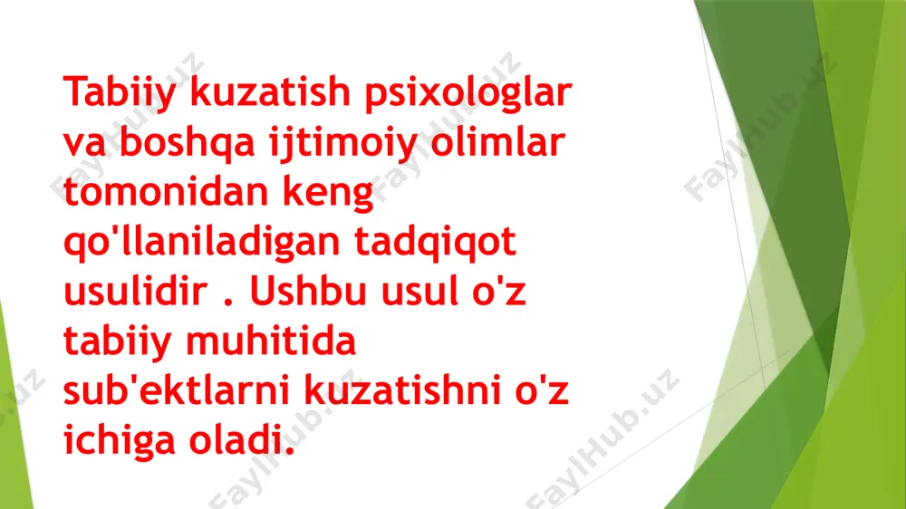 tabiiy va laboratoriya sharoitlarida kuzatish - Page 2
