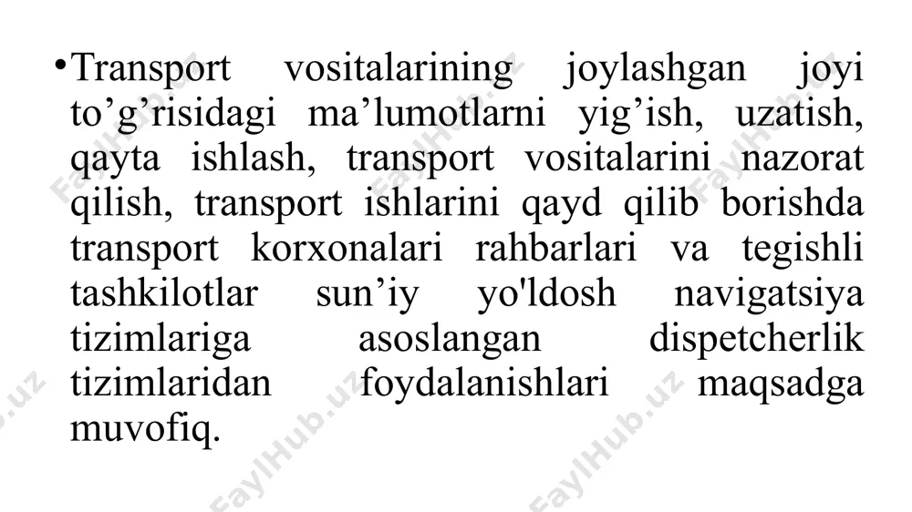yo’lovchitashishda telematik tizimlar - Page 5