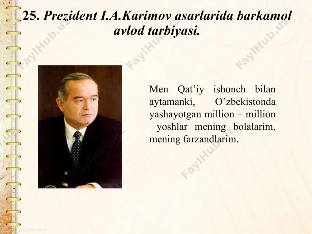 prezident i.a.karimov asarlarida barkamol avlod tarbiyasi - Page 3