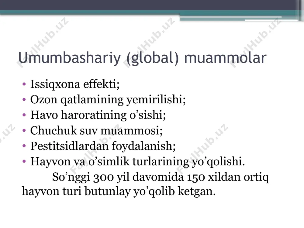 ekologik muammo turlari - Page 5