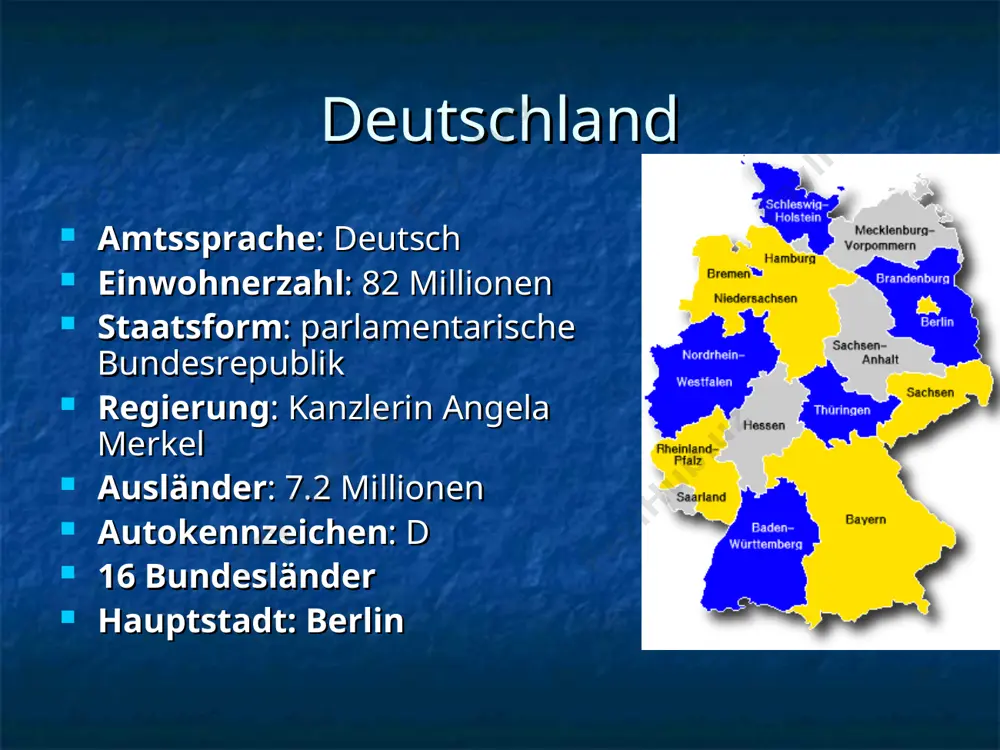 stehen aus die himmelsrichtungen im norden im süden im osten im westen 1. richtig (r) oder falsch (f)? 1. deutschland besteht aus 16 bundesländern. 2. auch die städte berlin, hamburg und münchen sind bundesländer. 3. das autokennzeichen ch steht für confederatio helvetica. 4. in der schweiz gibt es vier offizielle sprachen. 5. rätoromanisch spricht man im kanton graubünden. 6. slowenien hat drei minderheiten. 2. korrigiere! 1. österreich besteht aus 9 kantonen. 2. luxemburg ist ein fürstentum. 3. das autokennzeichen für österreich ist ö. 4. einige bevölkerungsgruppen in portugal sprechen auch deutsch. 5. im westen der schweiz spricht man italienisch. 6. slowenische minderheit lebt in deutschland. 7. man spricht überall deutsche dialekte mit einem gleichen akzent. 8. offizielle standardsprache deutschlands ist großdeutsch, das versteht aber niemand.