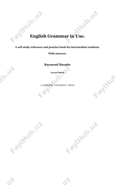 english grammar in use — DOC