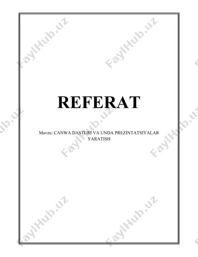 canva dasturi — DOCX