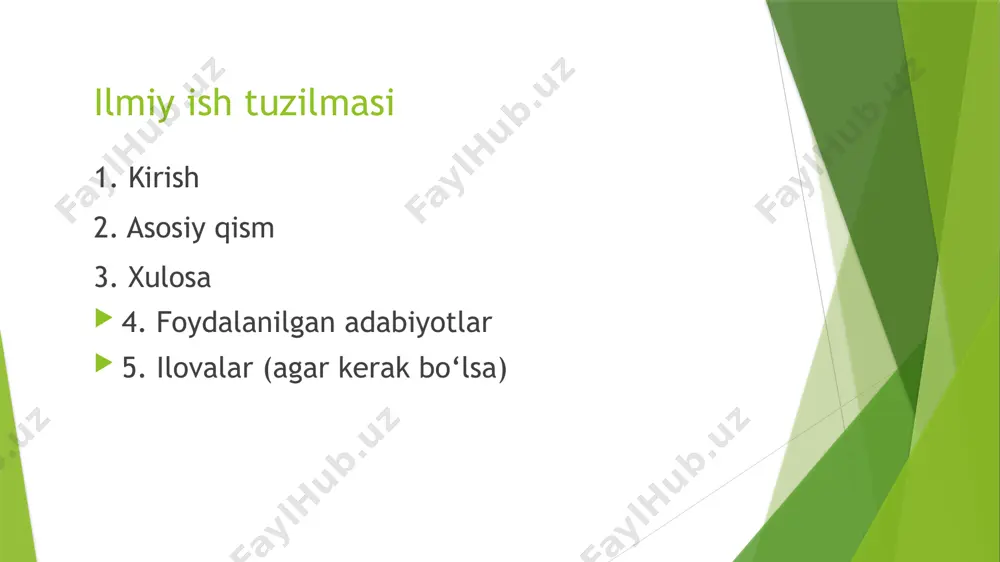 ilmiy ishlarning tarkibiy-tuzilmaviy xususiyatlari - Page 3