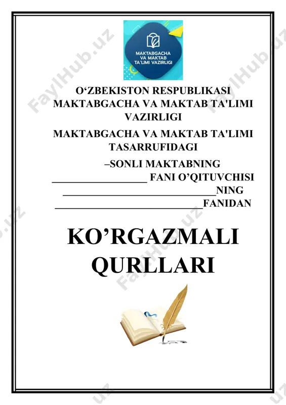 betlik va tasdiqlash varog'i tayyor - Page 3