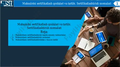 mahsulotni sertifikatlash qoidalari va tartibi — PDF