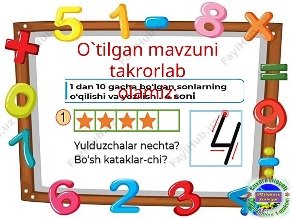 o`tilgan mavzuni takrorlab olamiz - Page 3