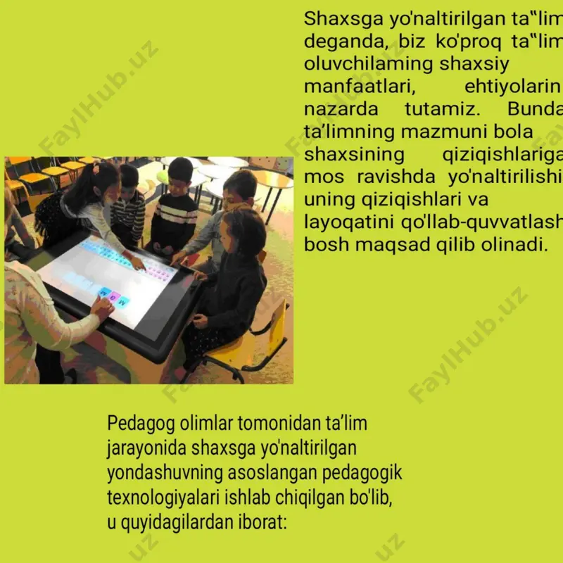 pedagogik faoliyatning tuzilishi va turlari - Page 5