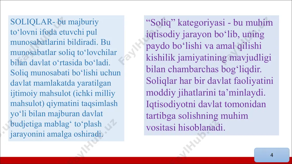 soliqlar va soliqqa tortish - Page 5